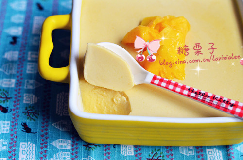 【糖栗子の爱厨房】all about 芒果~芒果冰淇淋